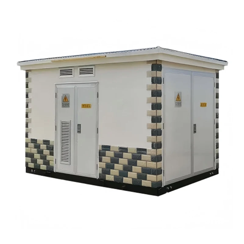 1250 kVA Europees boxtype onderstation