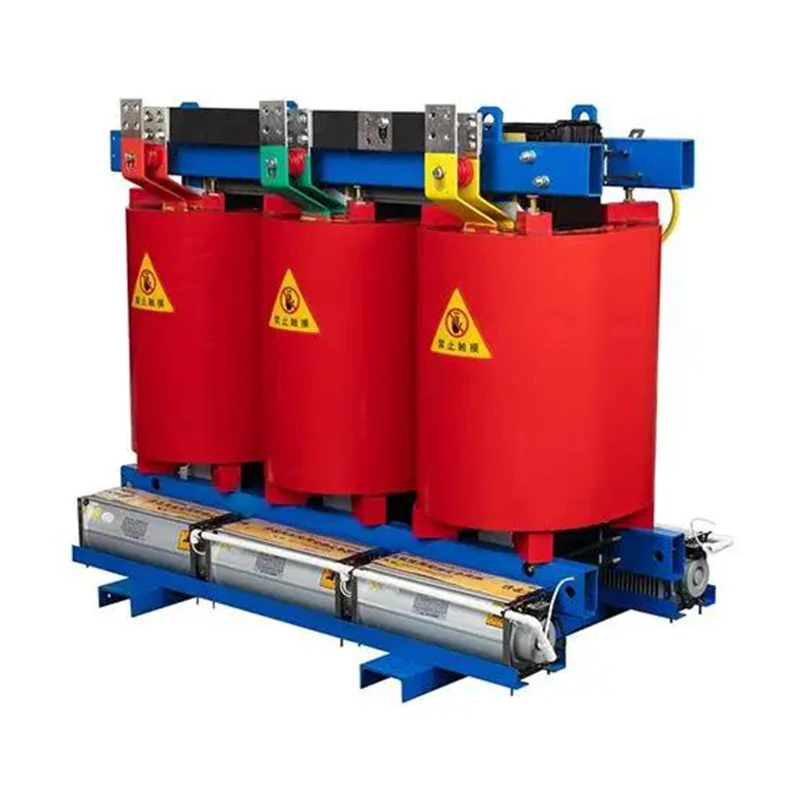 Droge stroomtransformator van het type giethars